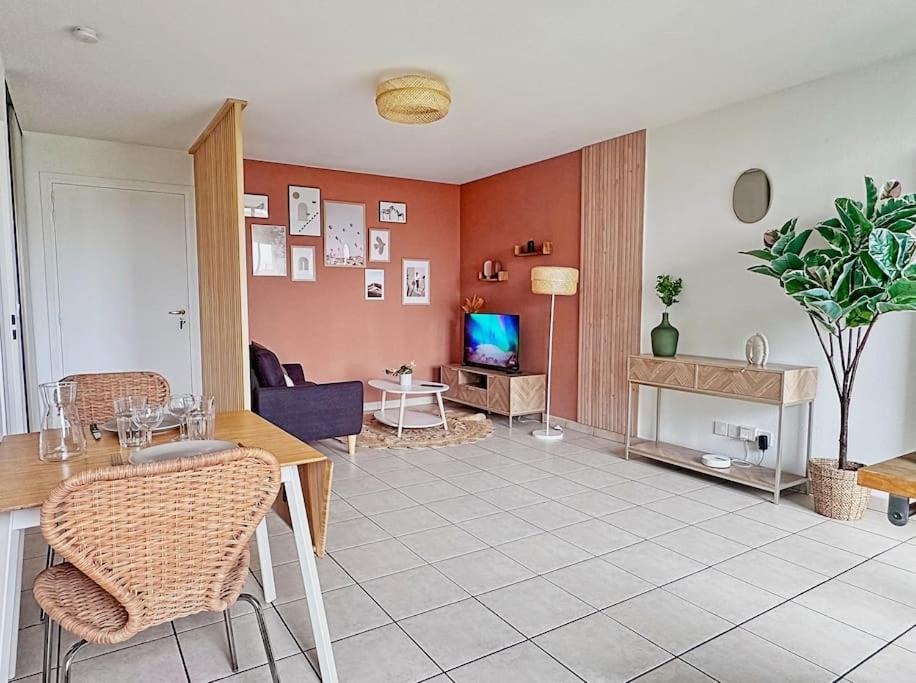 Charmant T2 Terrasse, Garage Villeurbanne Exteriér fotografie
