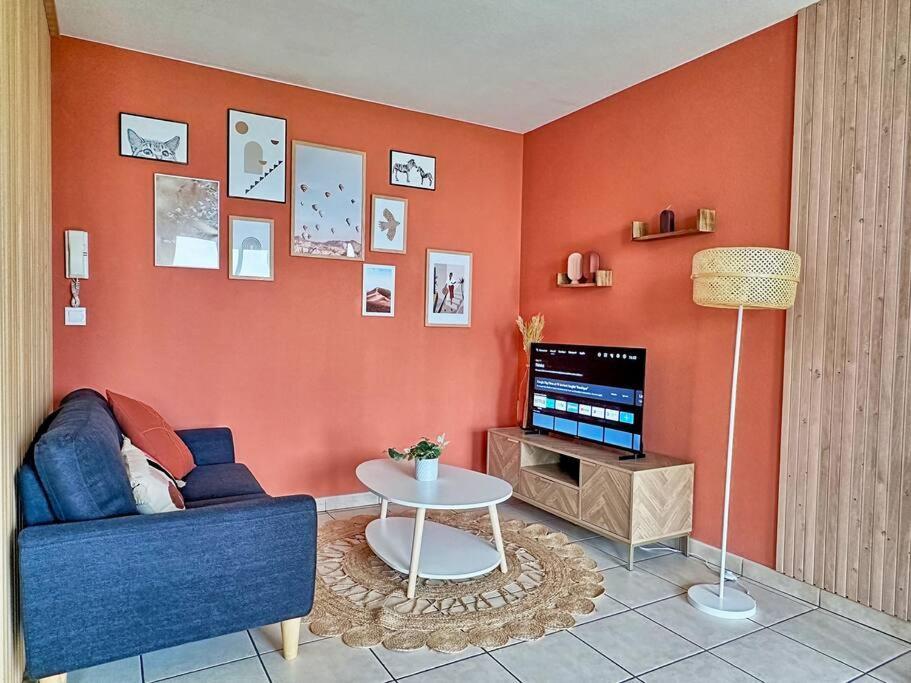 Charmant T2 Terrasse, Garage Villeurbanne Exteriér fotografie
